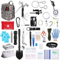 Emergency Survival Gear Tactical for Outdoor Adventure - 125 pieces