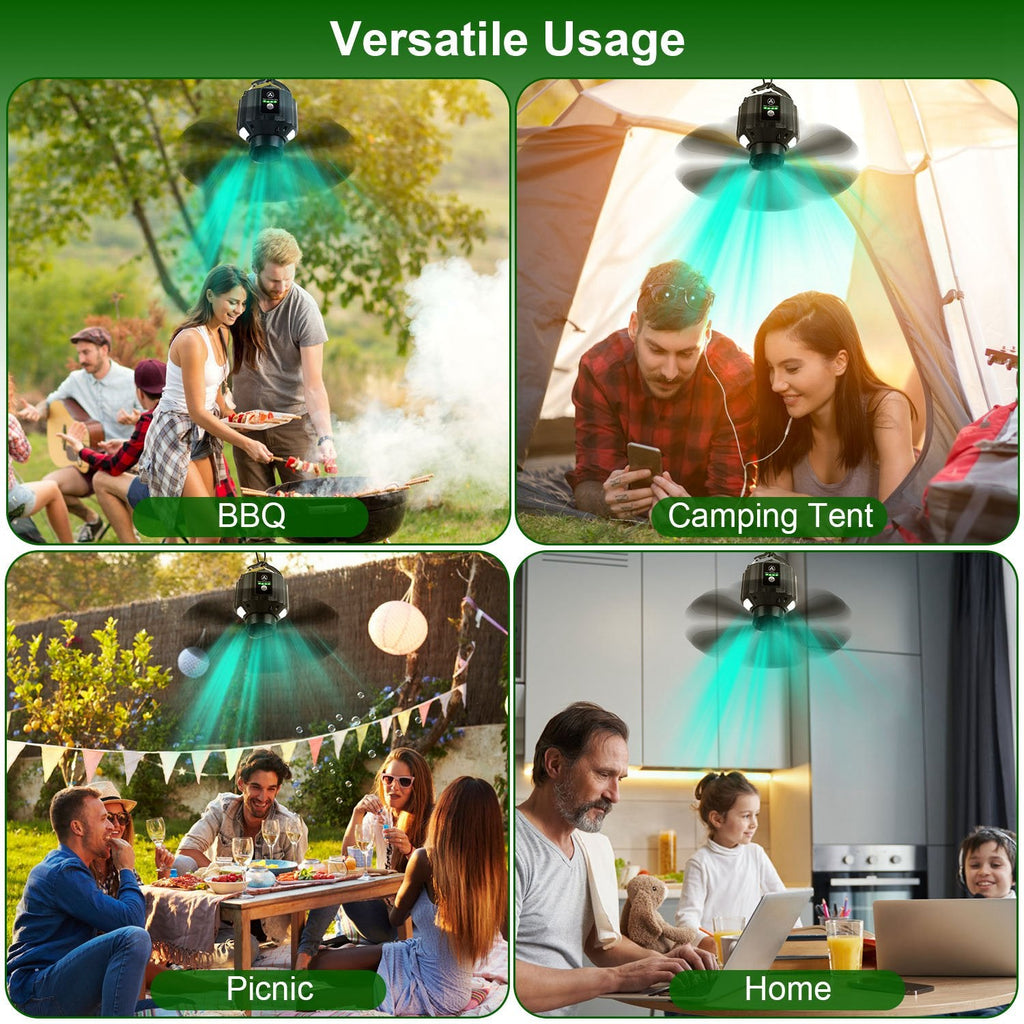 Portable Camping Ceiling Fan