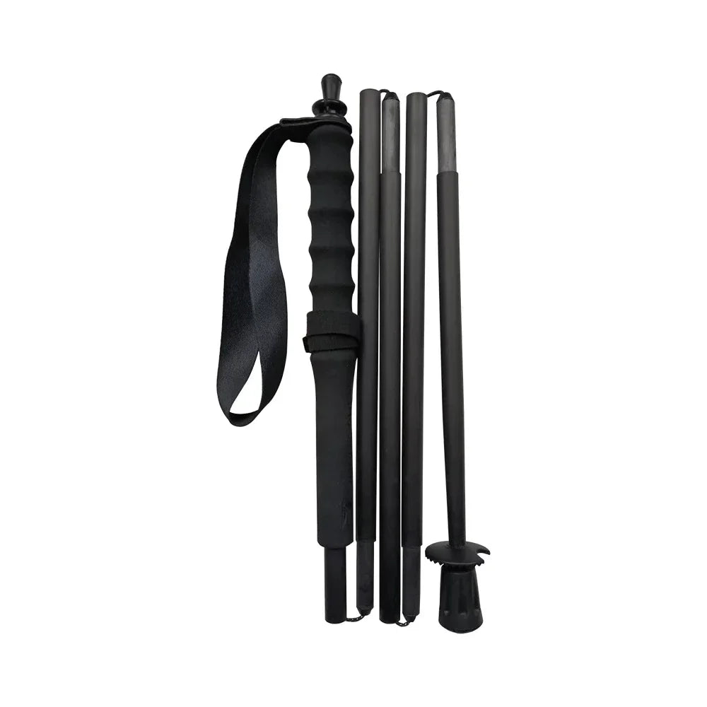 Ultra-Light Carbon Fiber Folding Trekking Pole Collapsible Hiking and Walking Stick