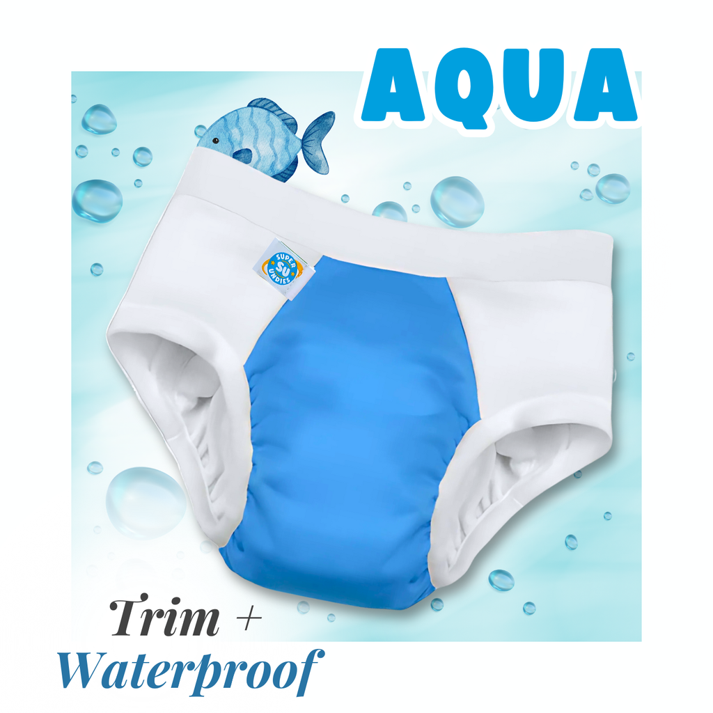 3-in-1 Waterproof Diaper, Trainer, & Swim Gear for Special Needs