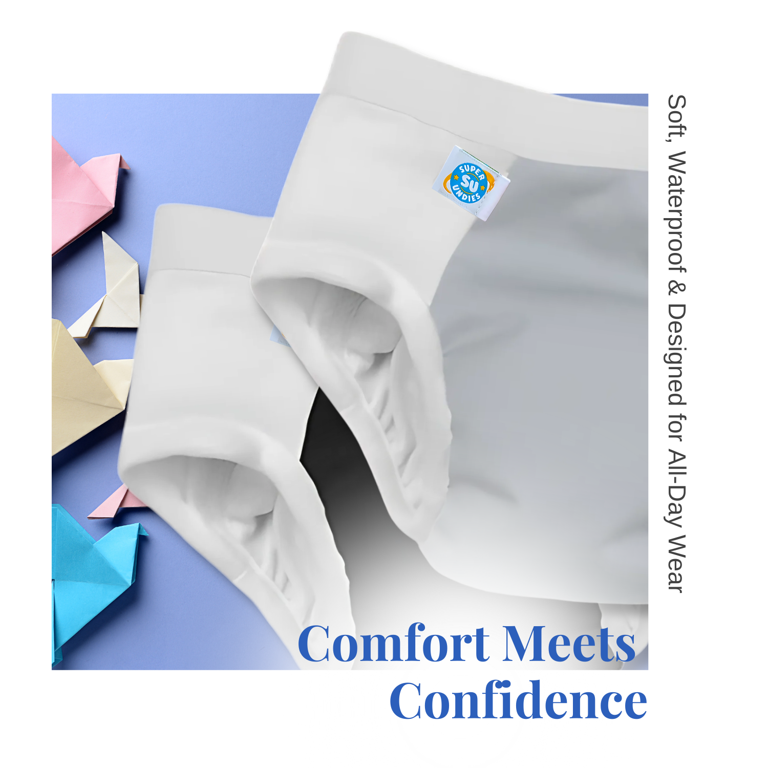 3-in-1 Waterproof Diaper, Trainer, & Swim Gear for Special Needs