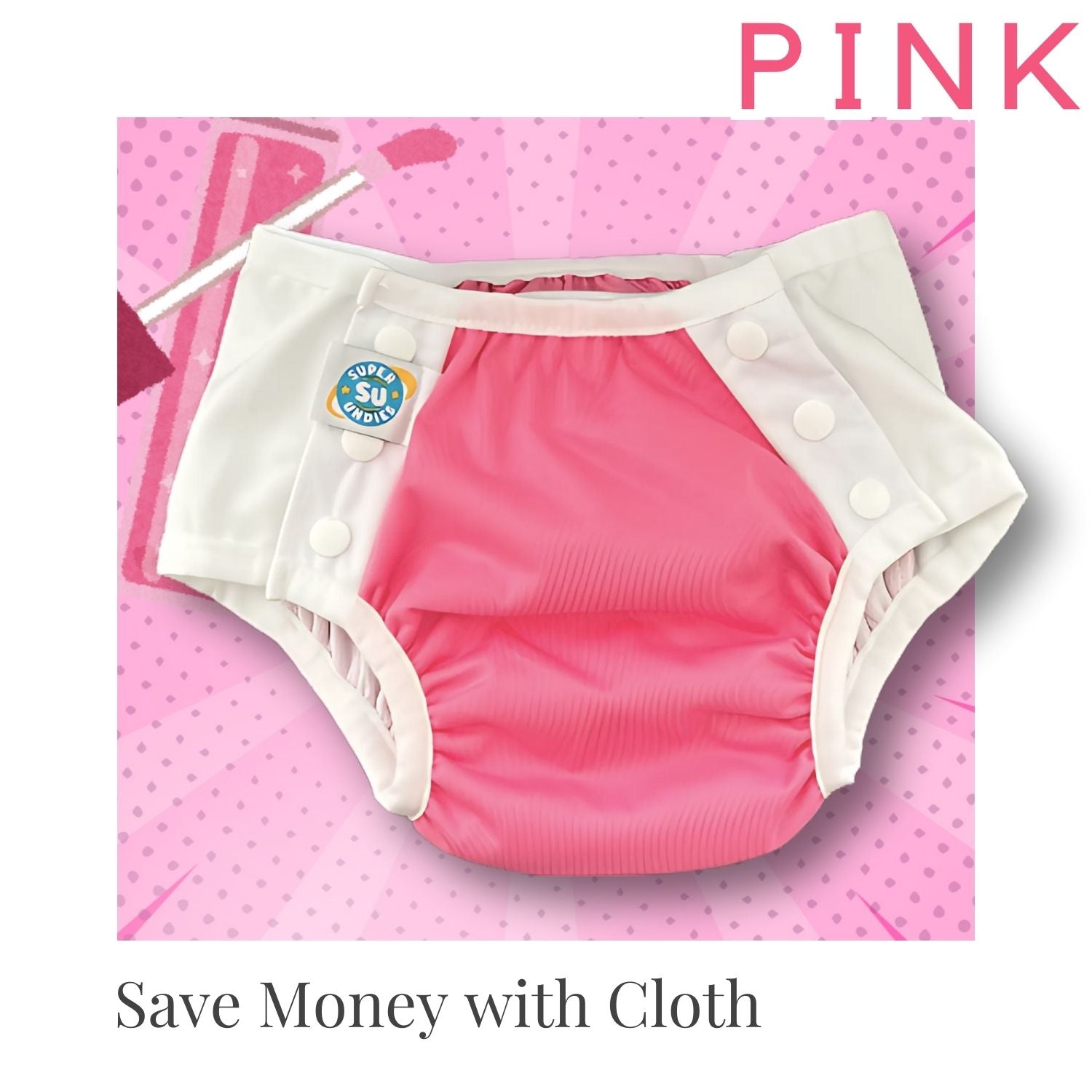 3-in-1 Waterproof Diaper, Trainer, & Swim Gear for Special Needs