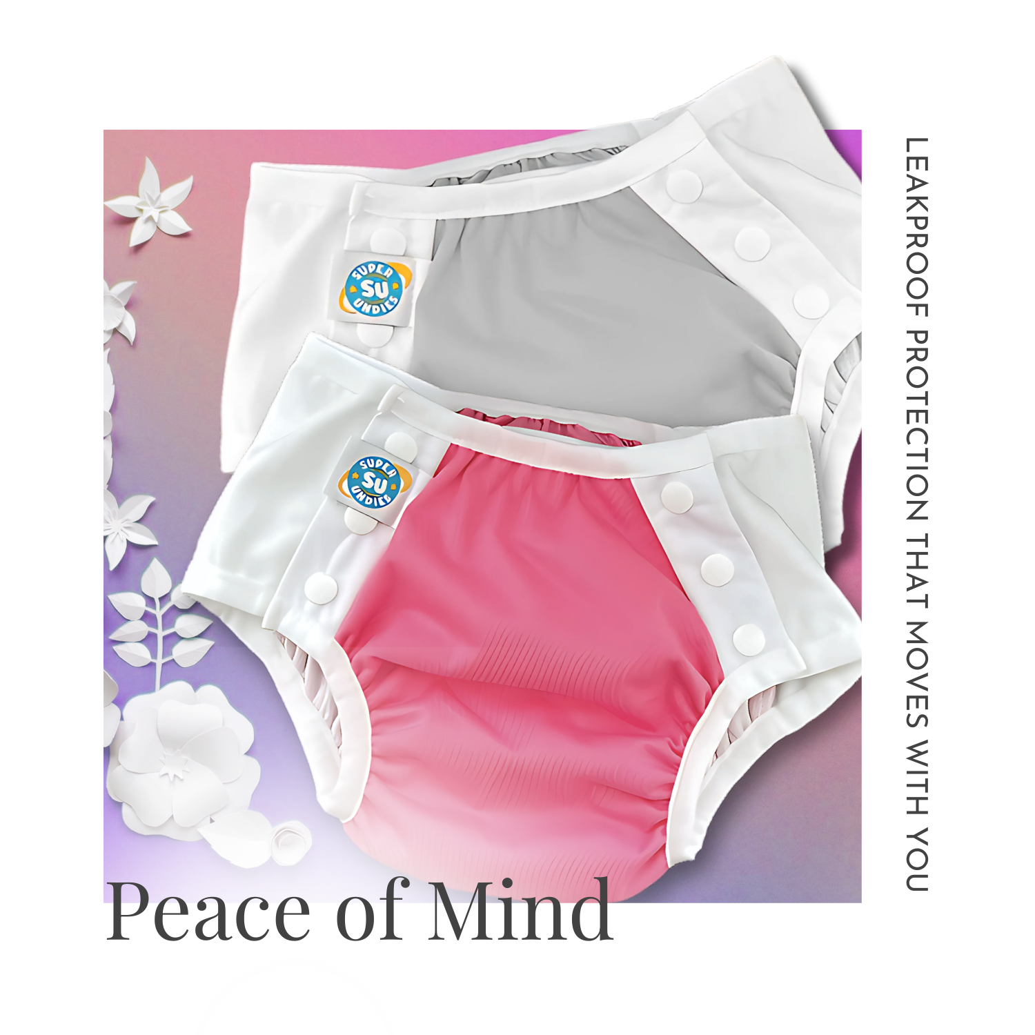 3-in-1 Waterproof Diaper, Trainer, & Swim Gear for Special Needs