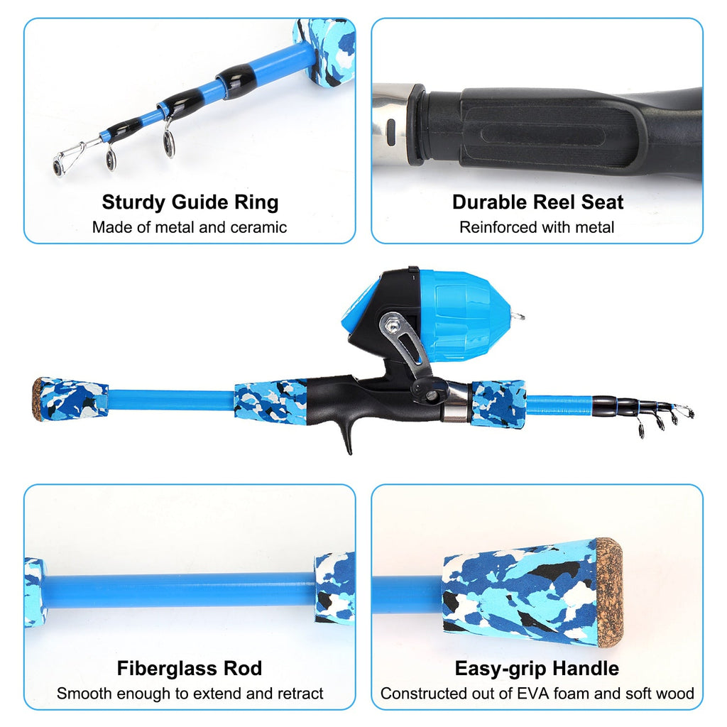 Kids Fishing Pole Set