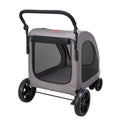 Pet Stroller 4-Wheel Dog Carrier 160lbs