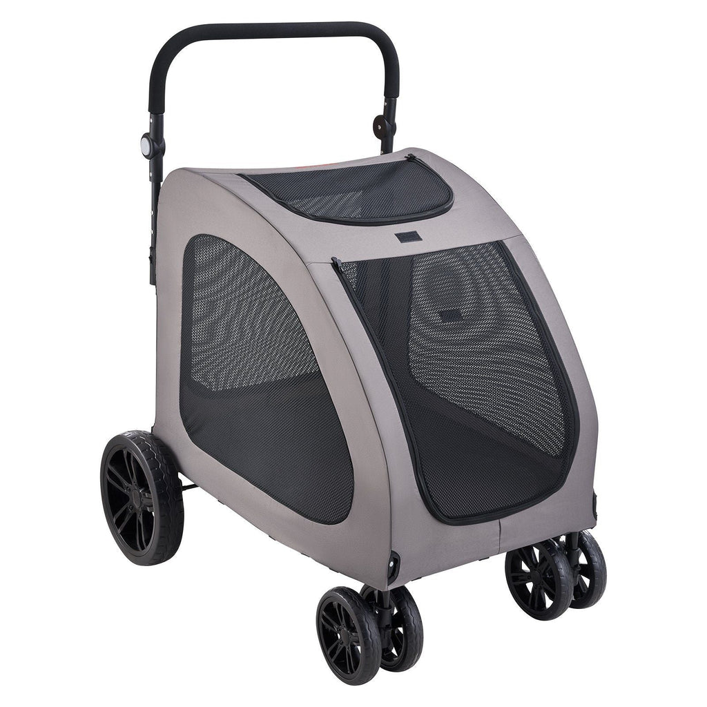 Pet Stroller 4-Wheel Dog Carrier 160lbs