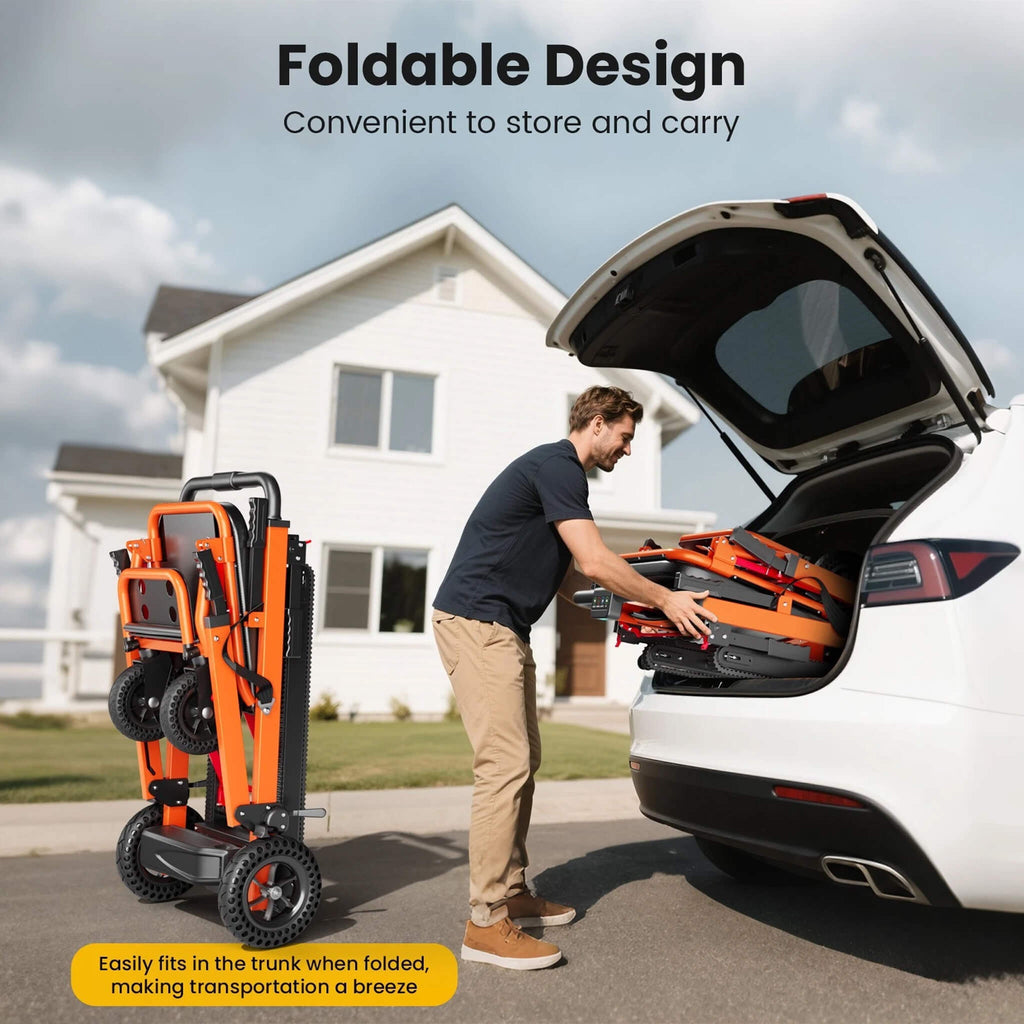 Heavy-Duty Motorized Stair Climbing Wheelchair