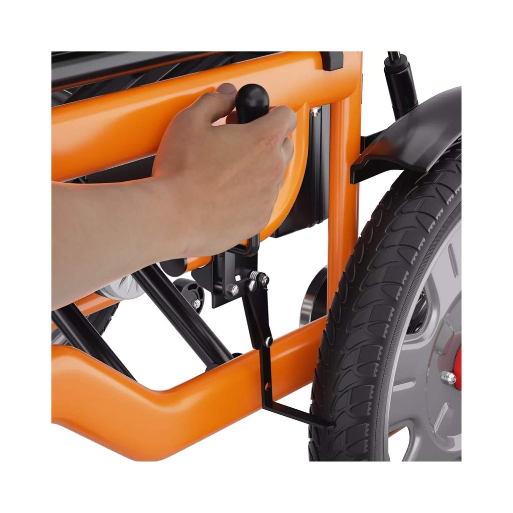 Lightweight Full Reclining Motorized Foldable Wheelchair