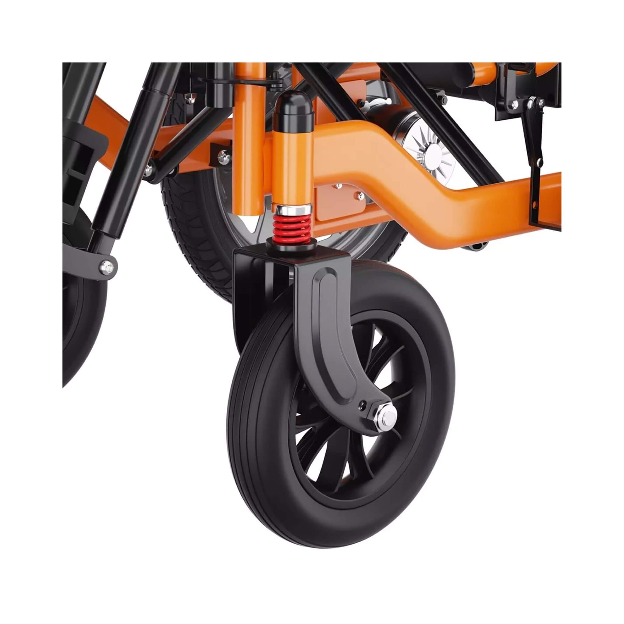 Lightweight Full Reclining Motorized Foldable Wheelchair