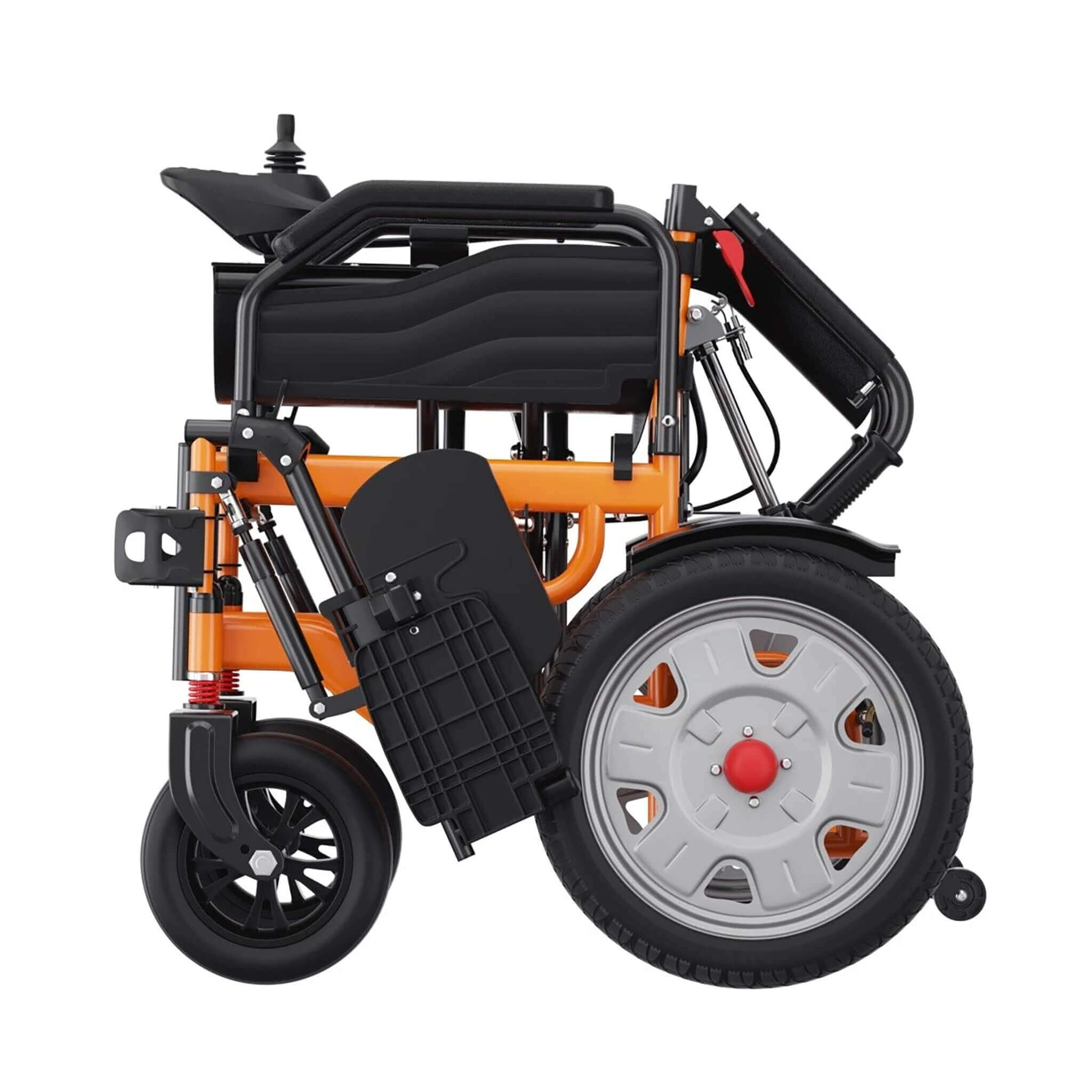 Lightweight Full Reclining Motorized Foldable Wheelchair