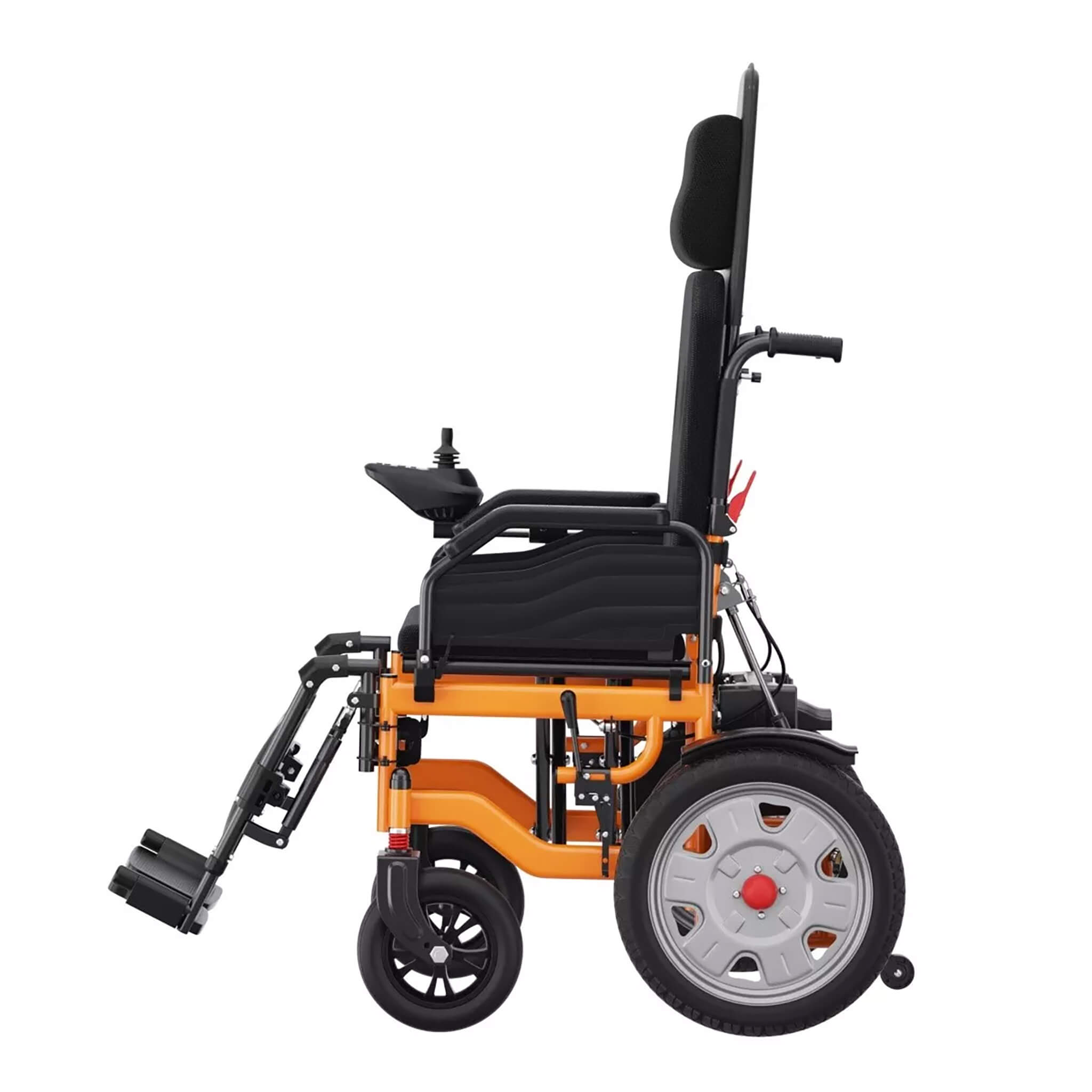 Lightweight Full Reclining Motorized Foldable Wheelchair