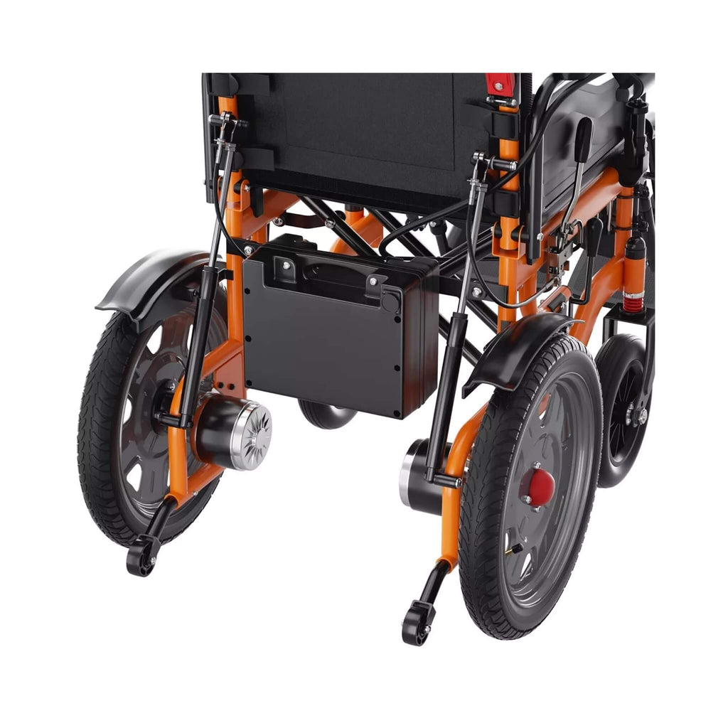 Lightweight Full Reclining Motorized Foldable Wheelchair