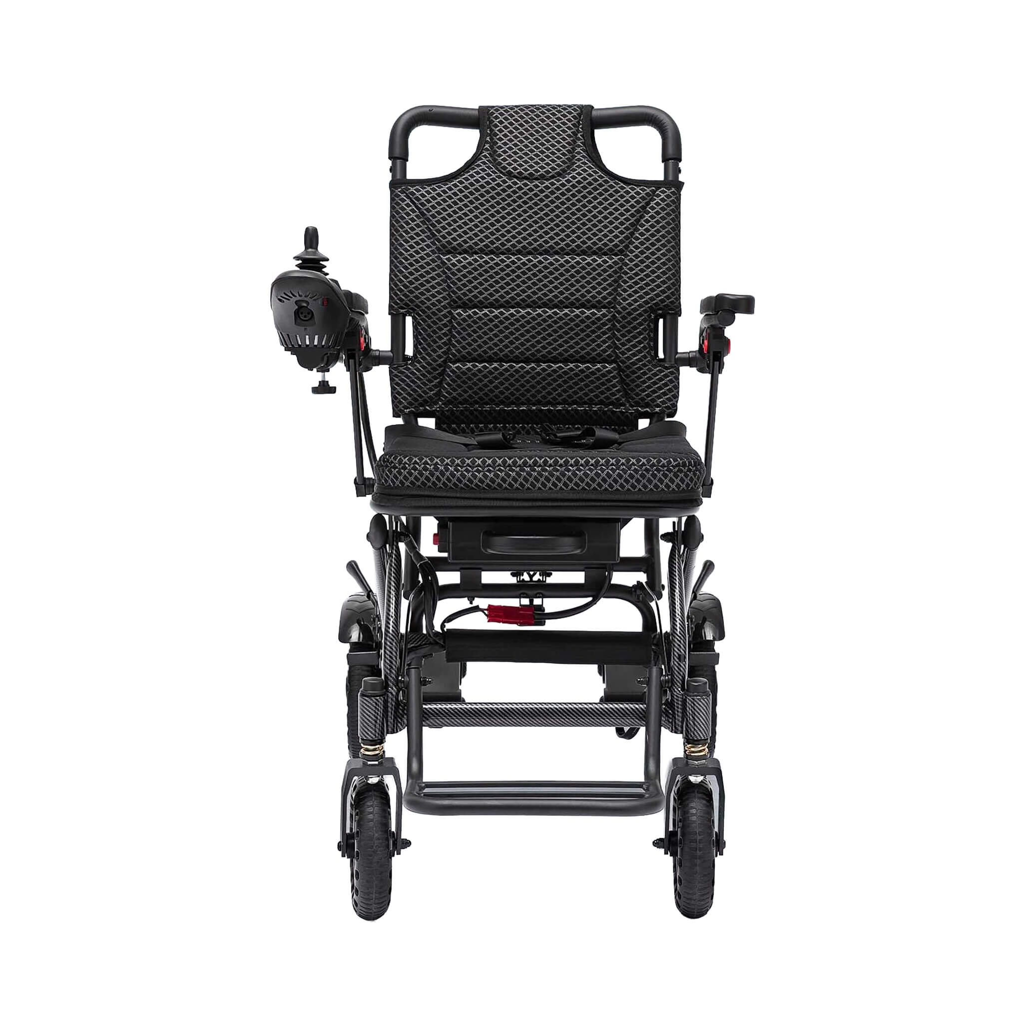 Premium Lightweight Foldable All-Terrain Electric Wheelchair, 300LBS